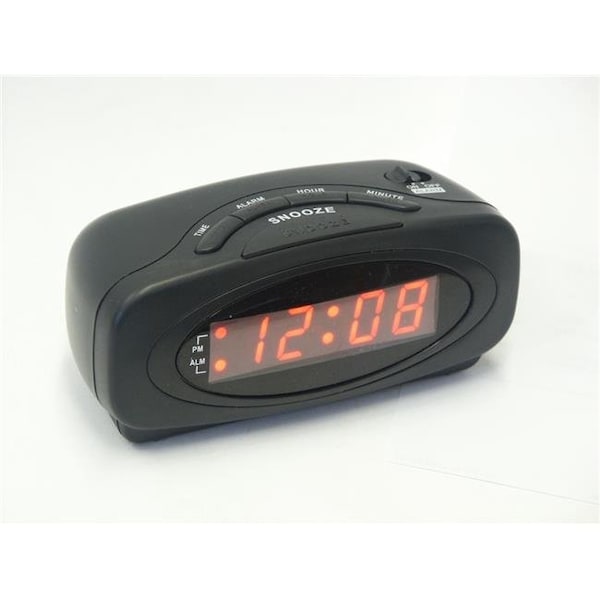 Sonnet Sonnet Industries T-1936 LED Alarm Clock; Matte Black T-1936 - main